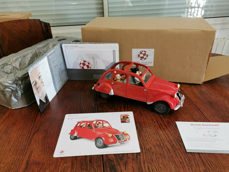 Aroutcheff Citroën 2CV Boule et Bill Leblon Delienne Tintin Pixi Hergé BD