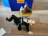 Statuette Tintin Moulinsart originale Nestor Plateau
