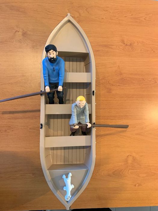 Statuette Aroutcheff " Tintin Le Crabe aux pinces d'or "