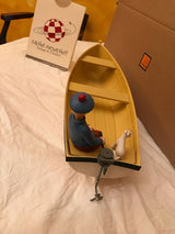 Statuette Aroutcheff - La barque "L'ile Noire" 1er Version.
