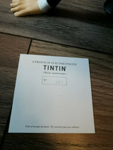 Statuette Tintin Moulinsart originale Nestor Plateau