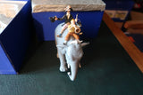 Statuette Moulinsart - Les cigares du Pharaon - Tintin et L'éléphan