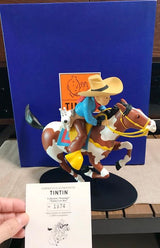 Tintin - statuette Moulinsart
