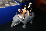 Statuette Moulinsart - Les cigares du Pharaon - Tintin et L'éléphan