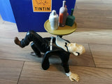 Statuette Tintin Moulinsart originale Nestor Plateau