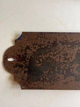 Plaque émaillée - Industrial