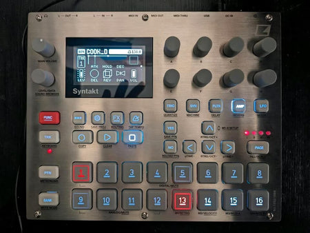 Elektron Syntakt + Decksaver + Étui de transport + Packs de sons