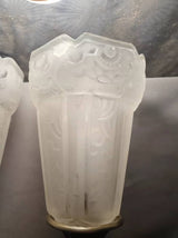 superbe! paire appliques lampe murale art deco 1930