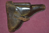 étui de P08 allemand seconde guerre 1940 officier marquages JHG 41 jus