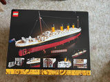 Lego Titanic 10294, neuf et dans son emballage d'origine non ouvert