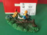Tintin, Milou et Zorrino dans la jungle - Le temple du soleil