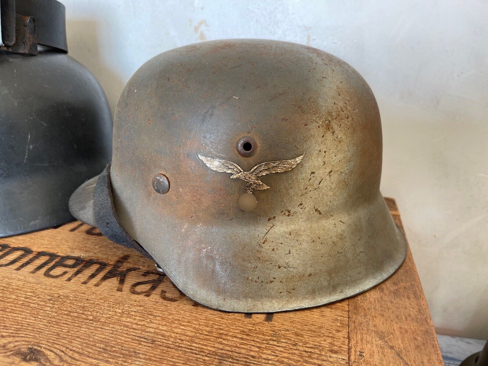 Casque WW2 Aigle Impériale en bronze
