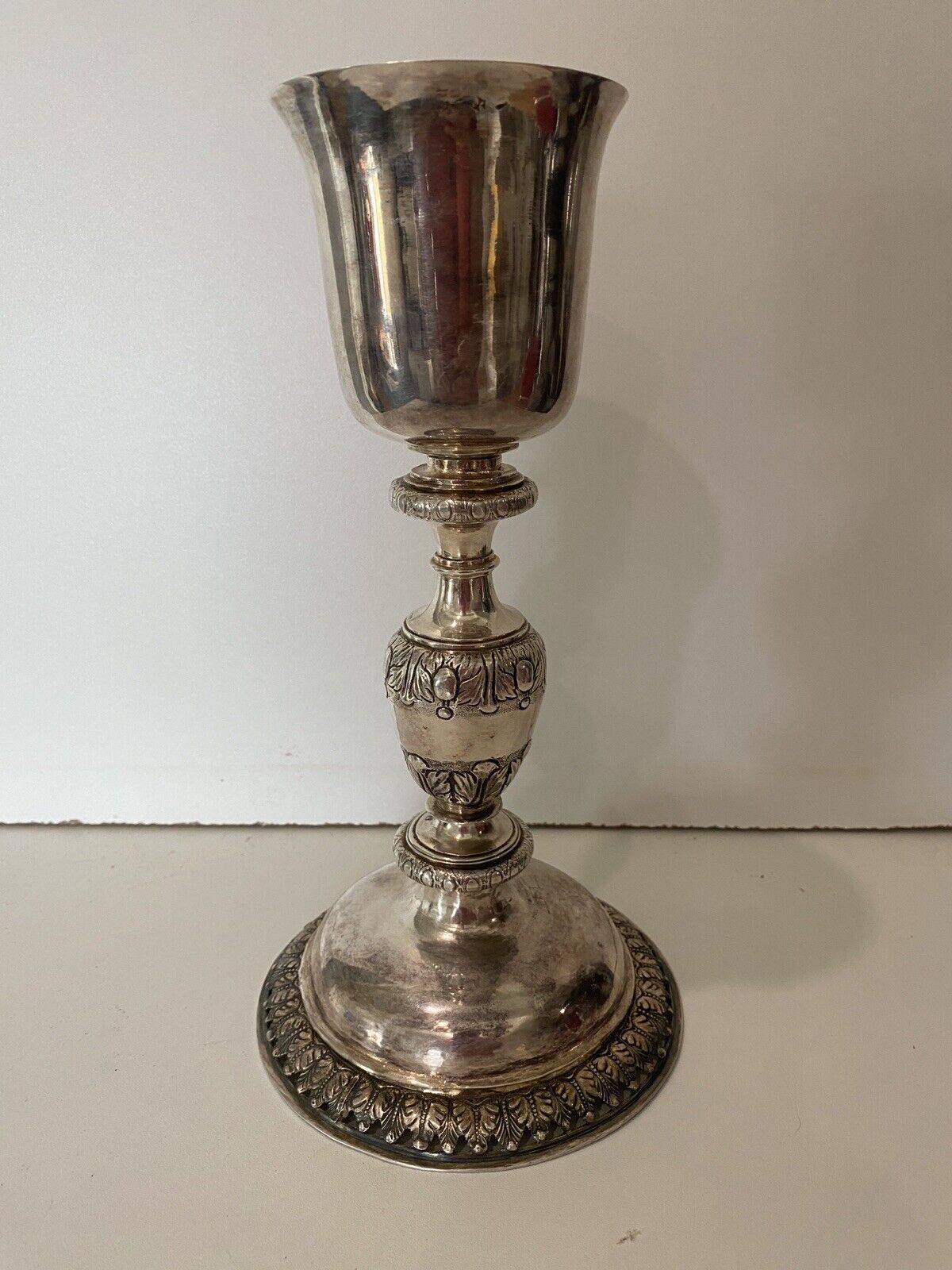 ANCIEN CALICE EN ARGENT MASSIF