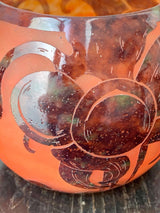 Vase pâte de verre Art Déco