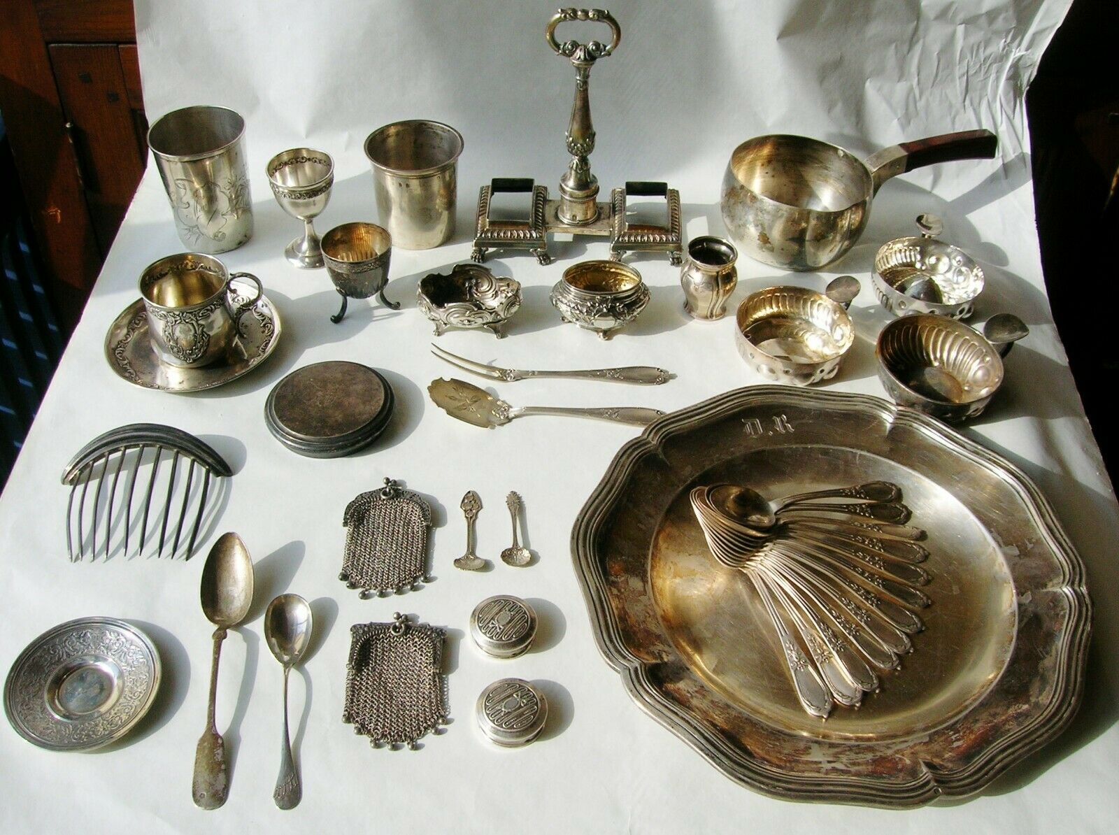 lot argent massif