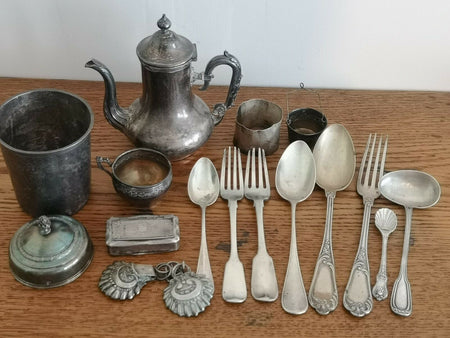 Lot Argent Massif à Fondre Ou Revente 730 gr