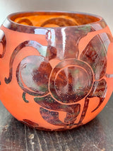 Vase pâte de verre Art Déco