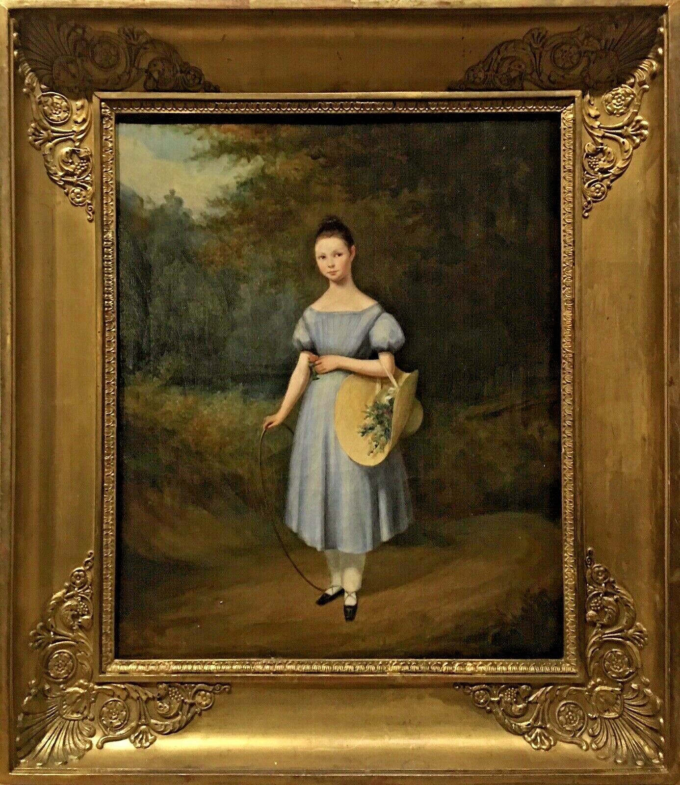 Tableau Peinture Cadre 19ème XIXème