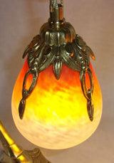 paire de Lampes en Bronze Art Déco