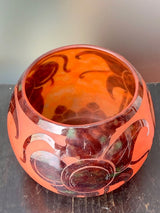 Vase pâte de verre Art Déco
