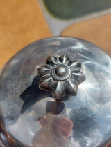 Argent Massif Têtard Frères Service Café 3 pièces Minerve Silber Silver
