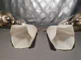 paire appliques lampe murale art deco