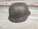 Casque allemand camouflé