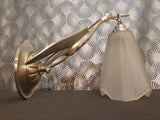 paire appliques lampe murale art deco