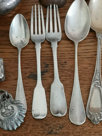 Lot Argent Massif à Fondre Ou Revente 730 gr