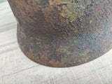 Casque allemand camouflé