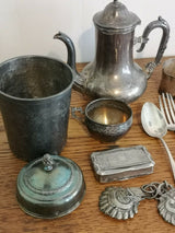 Lot Argent Massif à Fondre Ou Revente 730 gr