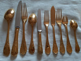 Ménagère CHRISTOFLE MARLY DOREE