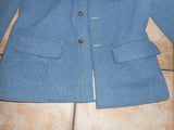 VAREUSE S/OFF MLE 1915 POILU BLEU HORIZON DU 26 RGT ARTILLERIE