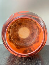 Vase pâte de verre Art Déco