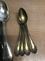 lot de couvert en argent massif poinçon minerve 1er 936 grammes
