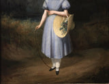 Tableau Peinture Cadre 19ème XIXème