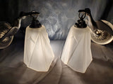 paire appliques lampe murale art deco