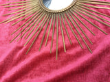 RARE GRAND MIROIR SOLEIL OEIL