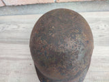 Casque allemand camouflé