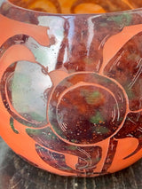 Vase pâte de verre Art Déco