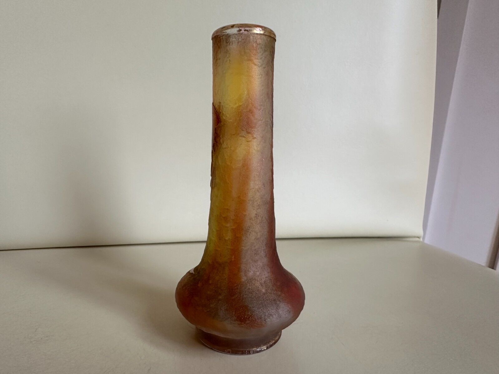 Vase Daum Nancy Croix Lorraine