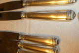 Ménagère Christofle modèle Malmaison 82 pièces en métal argenté Christofle