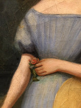 Tableau Peinture Cadre 19ème XIXème