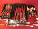 MENAGÈRE MÉTAL ARGENTÉ CHRISTOFLE MODÈLE MARLY 41 PIECES