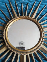 Ancien Miroir Soleil Chaty Vallauris annee 1950