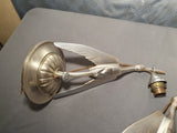 paire appliques lampe murale art deco