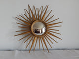 ANCIEN Grand MIROIR Soleil Mural