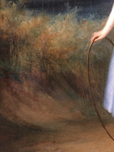 Tableau Peinture Cadre 19ème XIXème