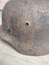 Casque allemand camouflé