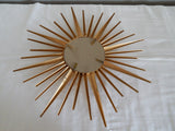 ANCIEN Grand MIROIR Soleil Mural